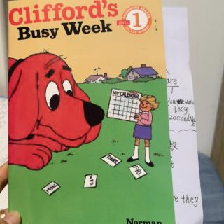 Clifford's Busy Week封面打卡