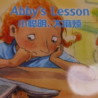 Abby's lesson