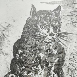  猫2  法国博物学家布封@毕加索笔下的动物
