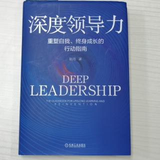 深度领导力第二章第八章第11—13节