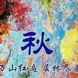 《秋》作者，：朱自清 诵读若兰