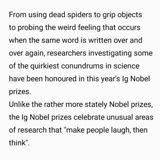 20230920    2023搞笑诺贝尔奖揭晓：我们搞的是笑，更是科学