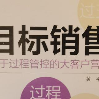 目标销售  前言