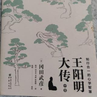 《王阳明大传》中卷40