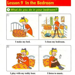 Lesson 9 In the Bedroom