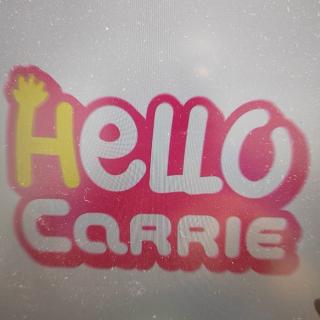 2 Hello Carrie-B字母音