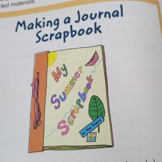 making a journal scrapbook