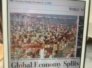 Global Economy split into US vs China