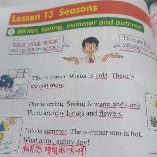 Lesson. 13. Seasons