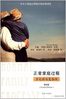 正常家庭过程--中文版序