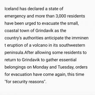 20231117一天地震1400次！冰岛火山爆发危机迫近