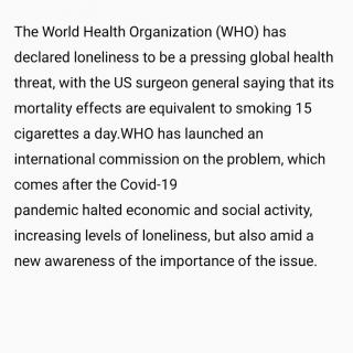 20231122致死风险堪比一天抽15根烟！孤独竟成全球健康新“杀手”