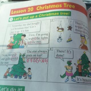 Lesson.  20.  Christmas.   Tree