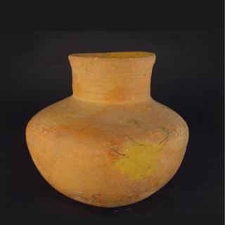 新石器时代直口磨光红陶罐 · 江西省博物馆