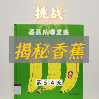 香蕉超好吃，更超有学问！绘本《香蕉从哪里》，派爸挑战300天绘本故事不重样