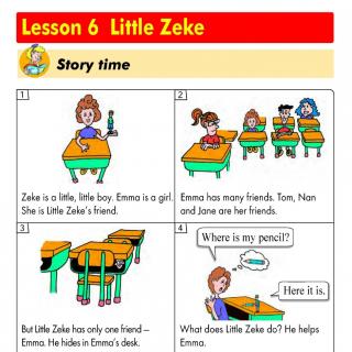 Lesson 6 Little Zeke.动画版