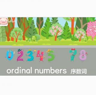 Ordinal Numbers（课外拓展）