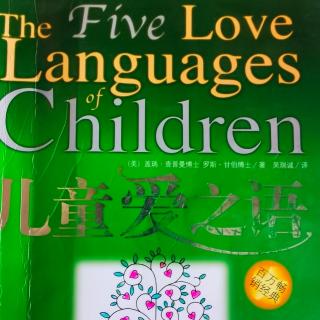《儿童爱之语》第五章 爱的语言之四：接受礼物1