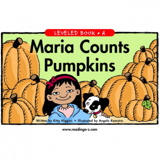 Maria Counts Pumpkins