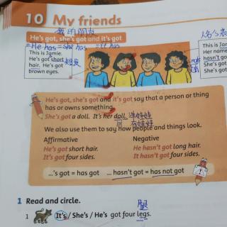 Grammar Friends1 Lesson10 My friends