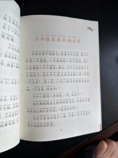 十个很长很长的名字