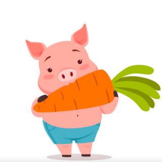 故事《爱吃蔬菜的小猪》