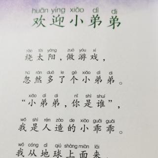 《欢迎小弟弟》《找歌》《邮票鸟》