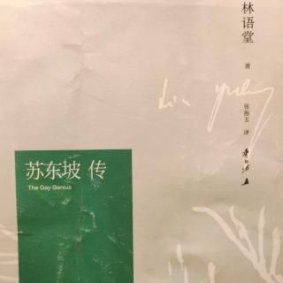 《苏东坡传》第八章*拗相公