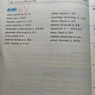 本周需掌握词汇85个合集