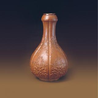 康熙款匏制蒜头瓶 · 故宫博物院