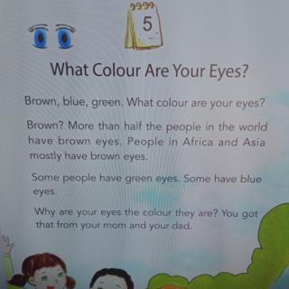 What colour are  your  eyes?