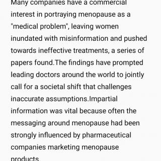 20240308全球医生发声！女性更年期不是病，更不该被污名化