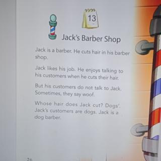 Jack 's barber shop