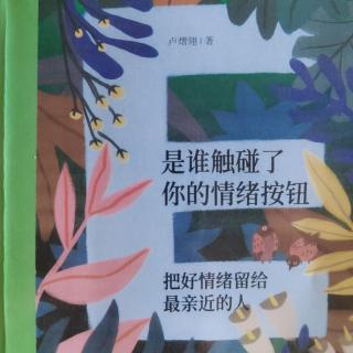 《是谁触碰了你的情绪按钮》第二章第一节