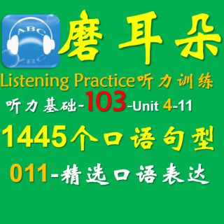 103-Unit4-1445个口语句型-011精选口语表达