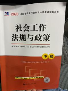 第一章第一节社会工作法规与政策体系