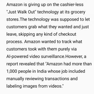 20240410“全自动”无人超市，竟靠1000名印度劳工远程监视？！