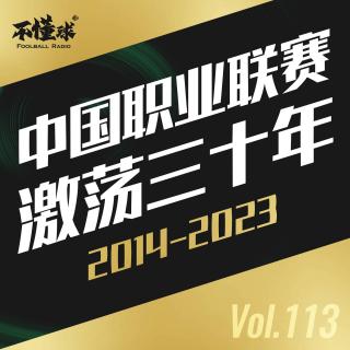 Vol.113 中国职业联赛激荡三十年：2014-2023ft.赵震