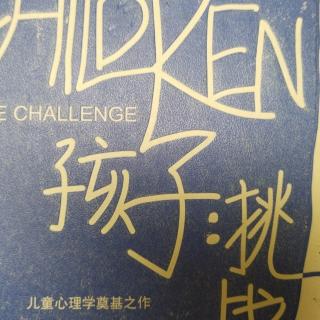 第二章《孩子：挑战》