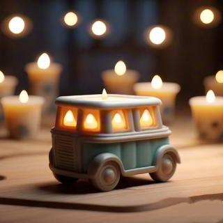 蜡烛小车（2）丨罐子姐姐童话