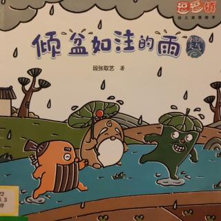 倾盆如注的雨