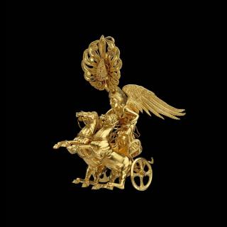 胜利女神驾驶双马战车的耳环 · 波士顿美术博物馆
