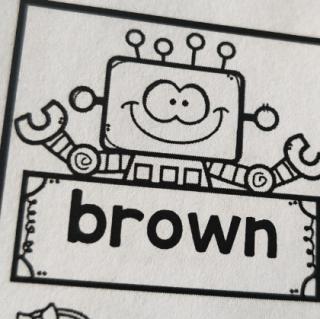 高频词句 brown&but