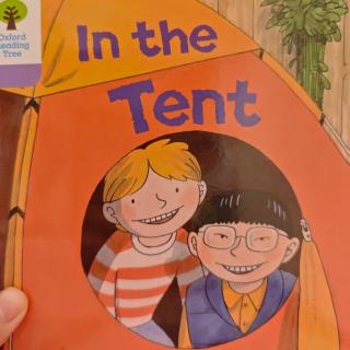 In the tent