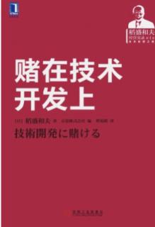 赌在技术开发上（4）严格地要求自己