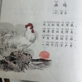 画鸡