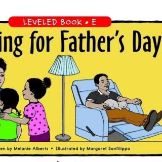 【RAZ-E】Nothing for Father's Day 讲解