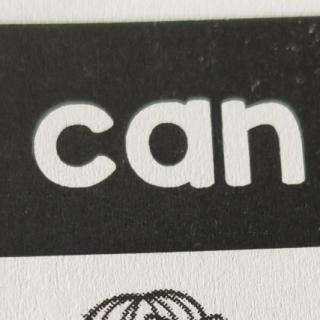 高频词 can