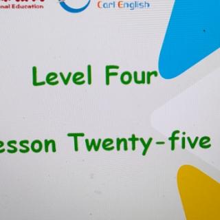 话剧四阶lesson25