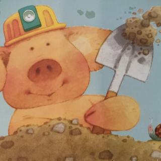 USBORNE  PHONICS  READERS——BIG  PIG  ON  A  DIG